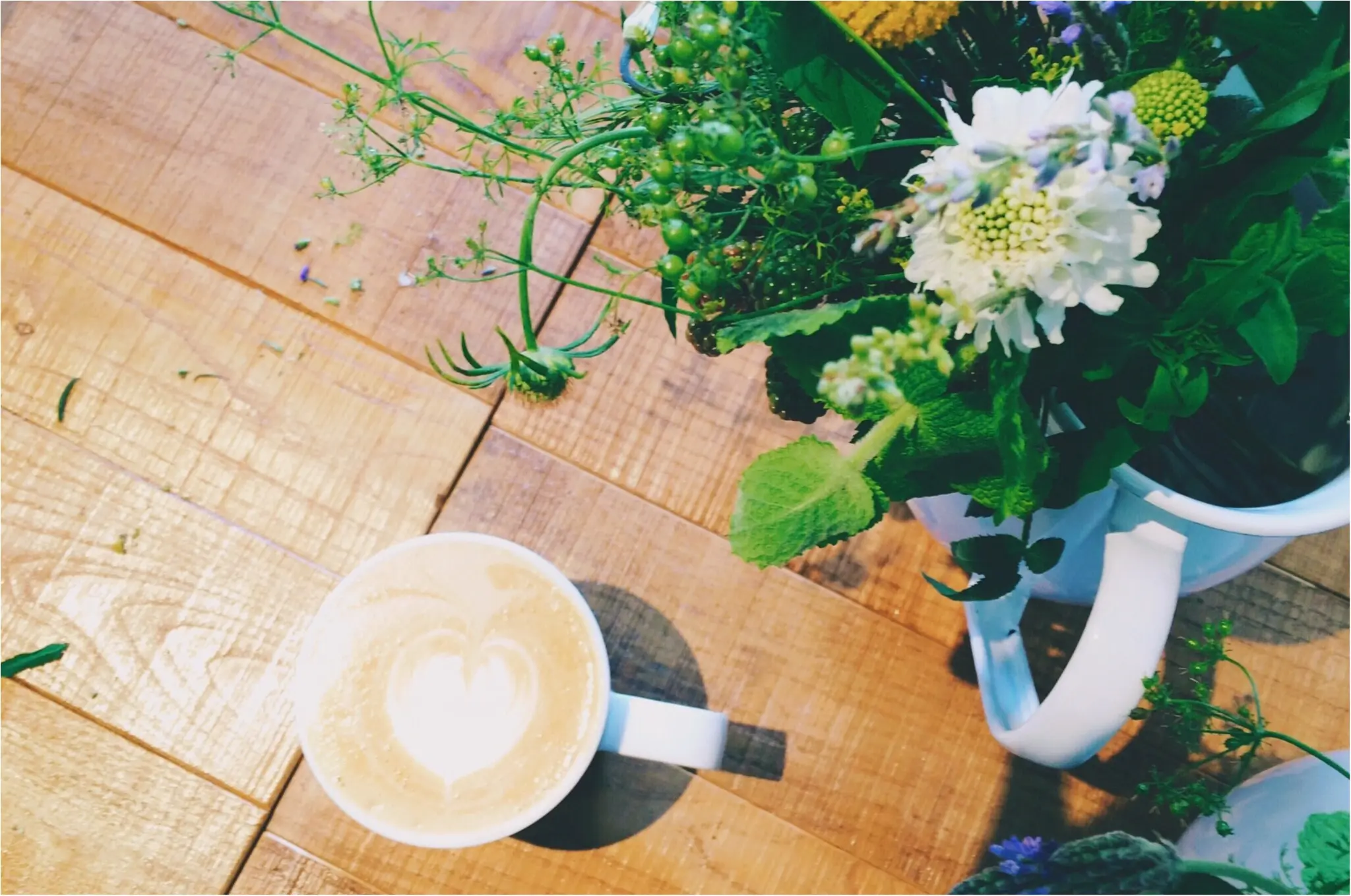 【*お花と珈琲時間な休日*】~食卓花のワークショップ~_1
