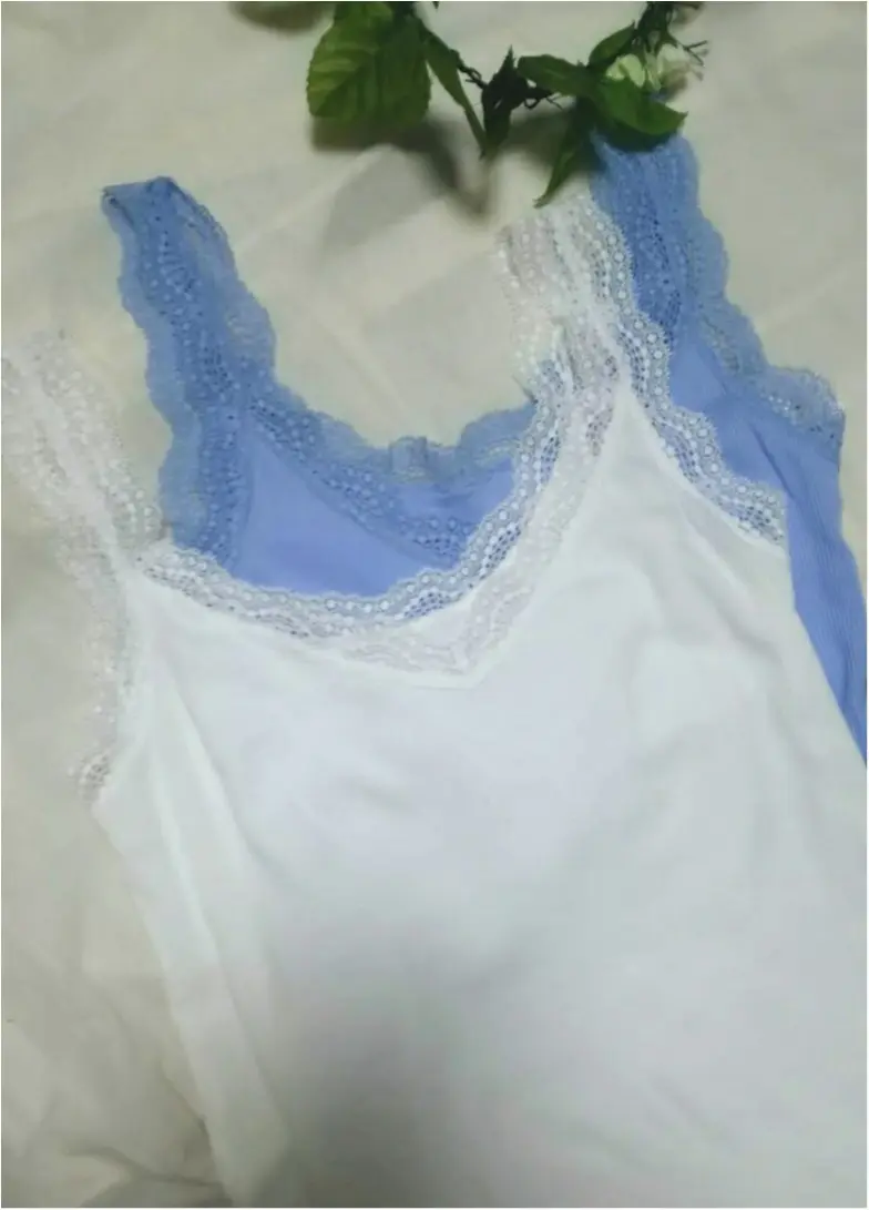 **なくなる前に急げ~(∩´∀`∩)*優秀すぎるUNIQLOのレースタンクトップ_2