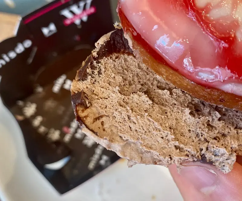 ミスド新作「misdo meets WITTAMER ヴィタメールコレクション」、「ルージュハート」の断面