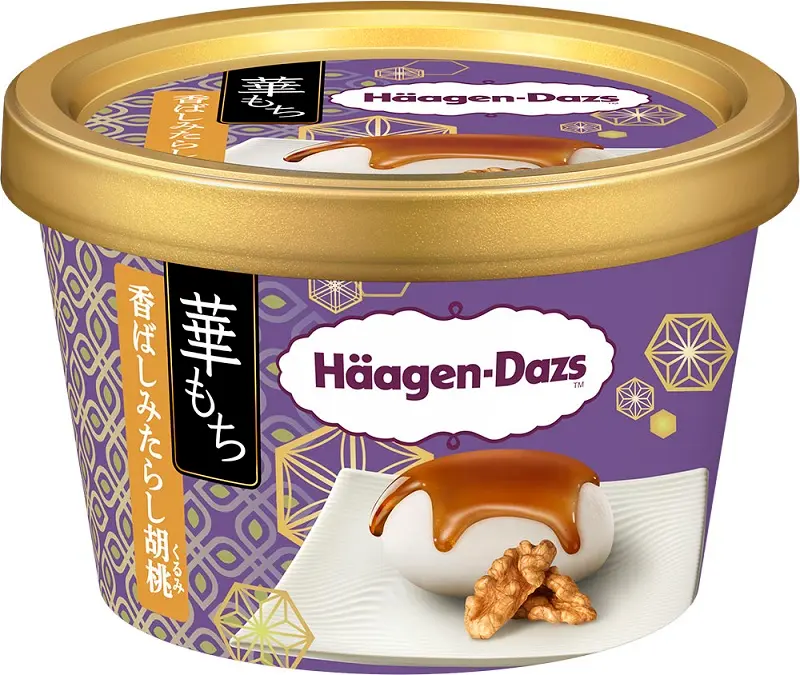 『ハーゲンダッツ』新作華もち「香ばしみたらし胡桃(くるみ)」