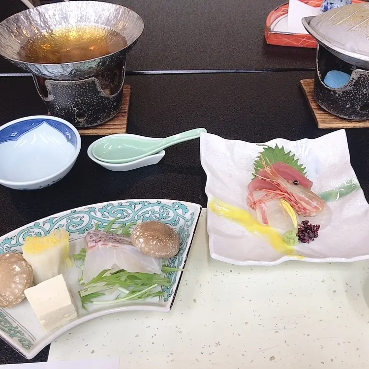 下呂温泉旅館の小川屋の夜ご飯
