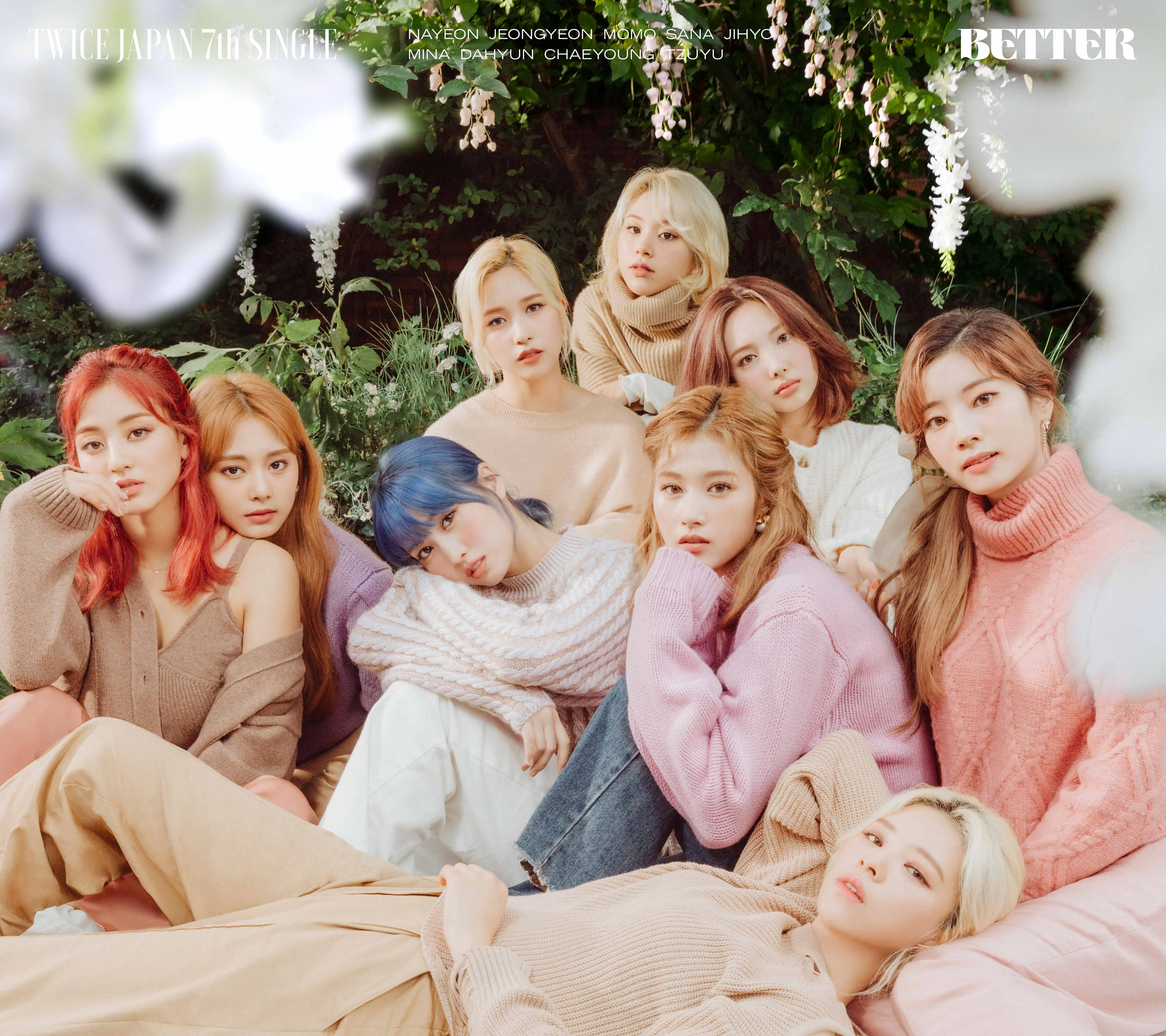 TWICEの日本7thシングル『BETTER』、先行配信スタート &ミュージックビデオ公開! 秋らしいファッションにも注目♡_3