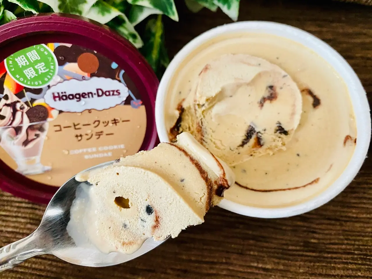 【ハーゲンダッツ新作】絶対食べて!1度で3度美味しい《コーヒークッキーサンデー》♡_3