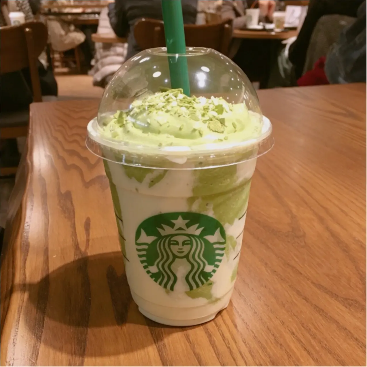 【STAR BUCKS】 クリーミーで美味しい♪ 抹茶&フルーティマスカルポーネフラペチーノ》が発売中です♡♡_2