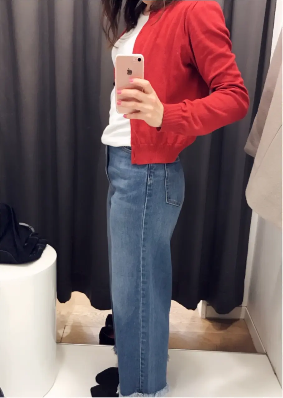 履くだけで今年っぽく❤︎【UNIQLO】の新作ワイドデニムが使えるっ!_3