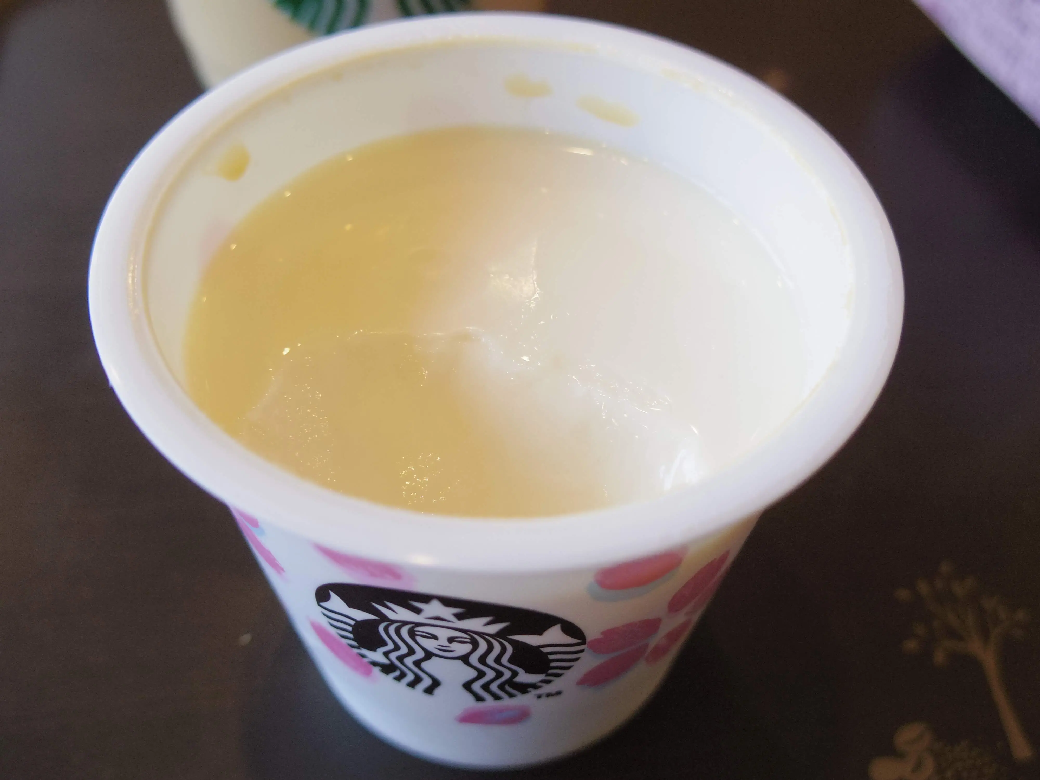 【意外とまだ売ってた!】スタバの桜シリーズ ミルクプリンを食べてみた♡_3