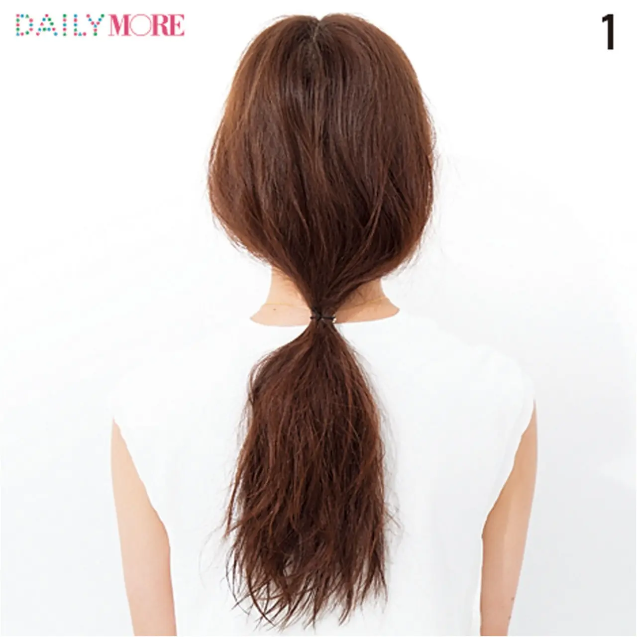 ラフさが断然かわいい! 「カンカン帽をかぶる日」の1分間夏ヘアアレンジ♡_4