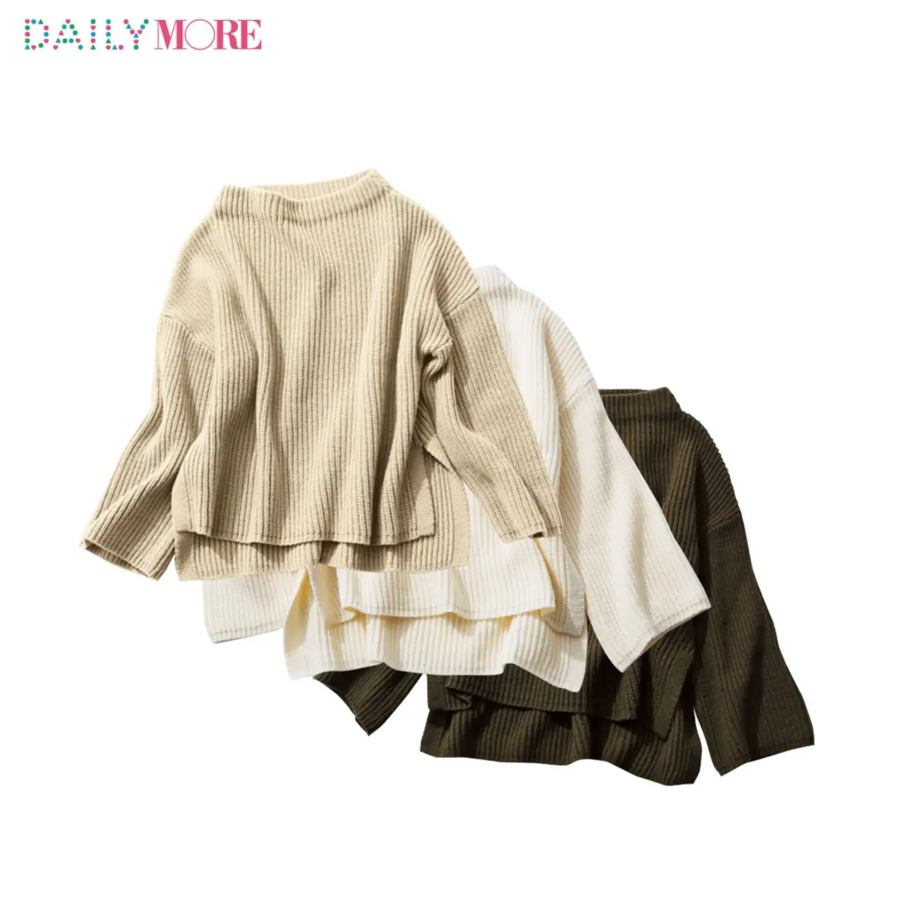 【公式通販GETMORE!】佐藤ありさ×アーバンリサーチ コラボ服、完成しました!~ハイネックニット&シャツワンピ編~_2