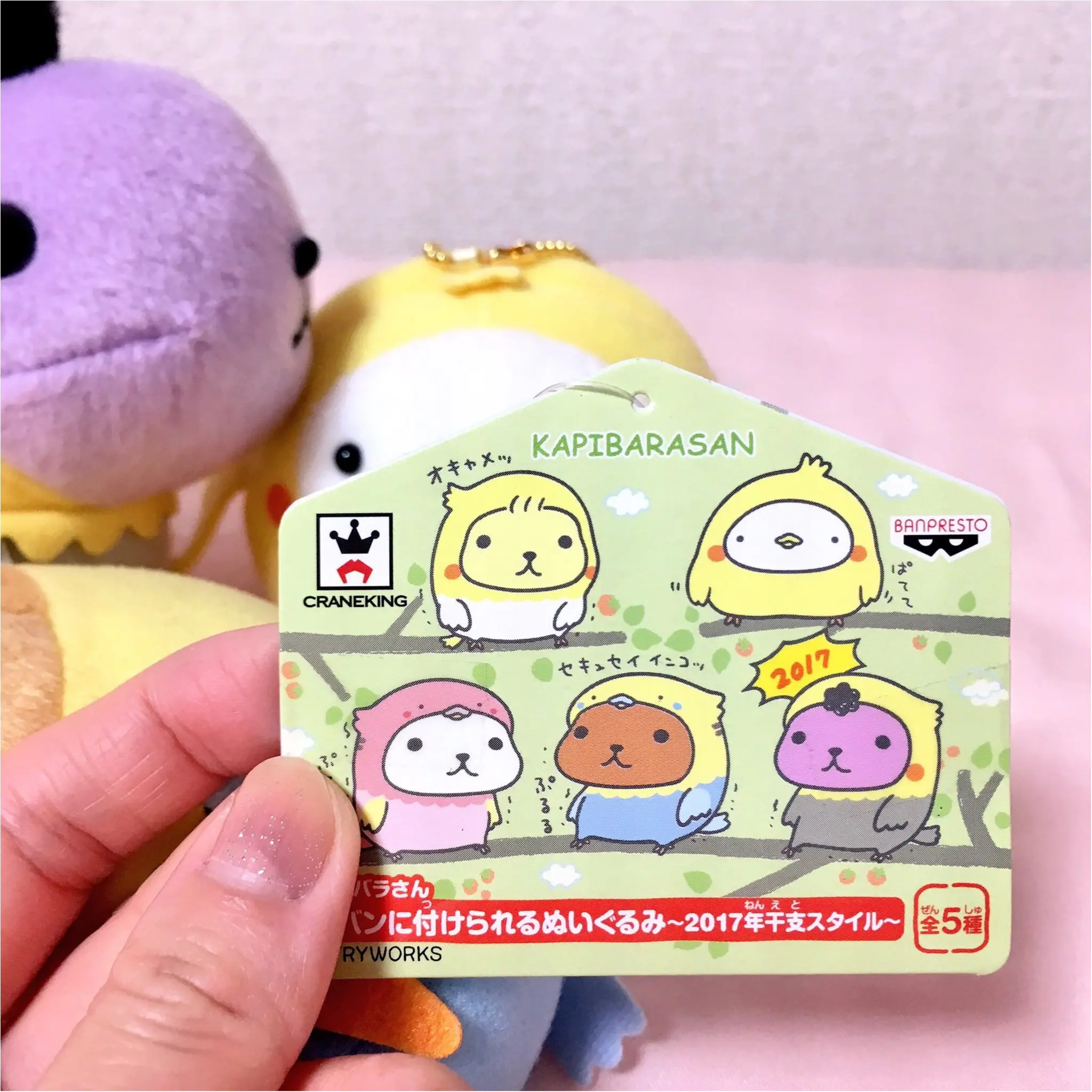来年の干支のコスプレをしたカピバラさんぬいぐるみがかわいすぎってウワサ!…(*°○°*)♡_3