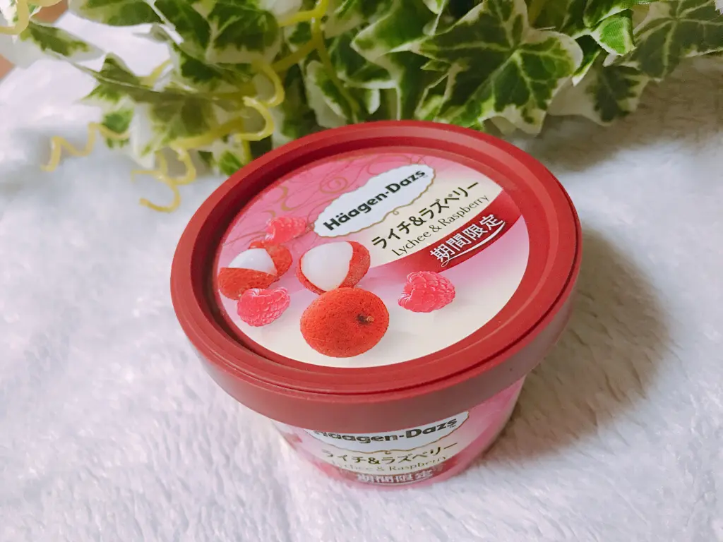 【ハーゲンダッツ】マーブル模様が可愛い♡春を感じるフレーバー《ライチ&ラズベリー》が新登場★_1