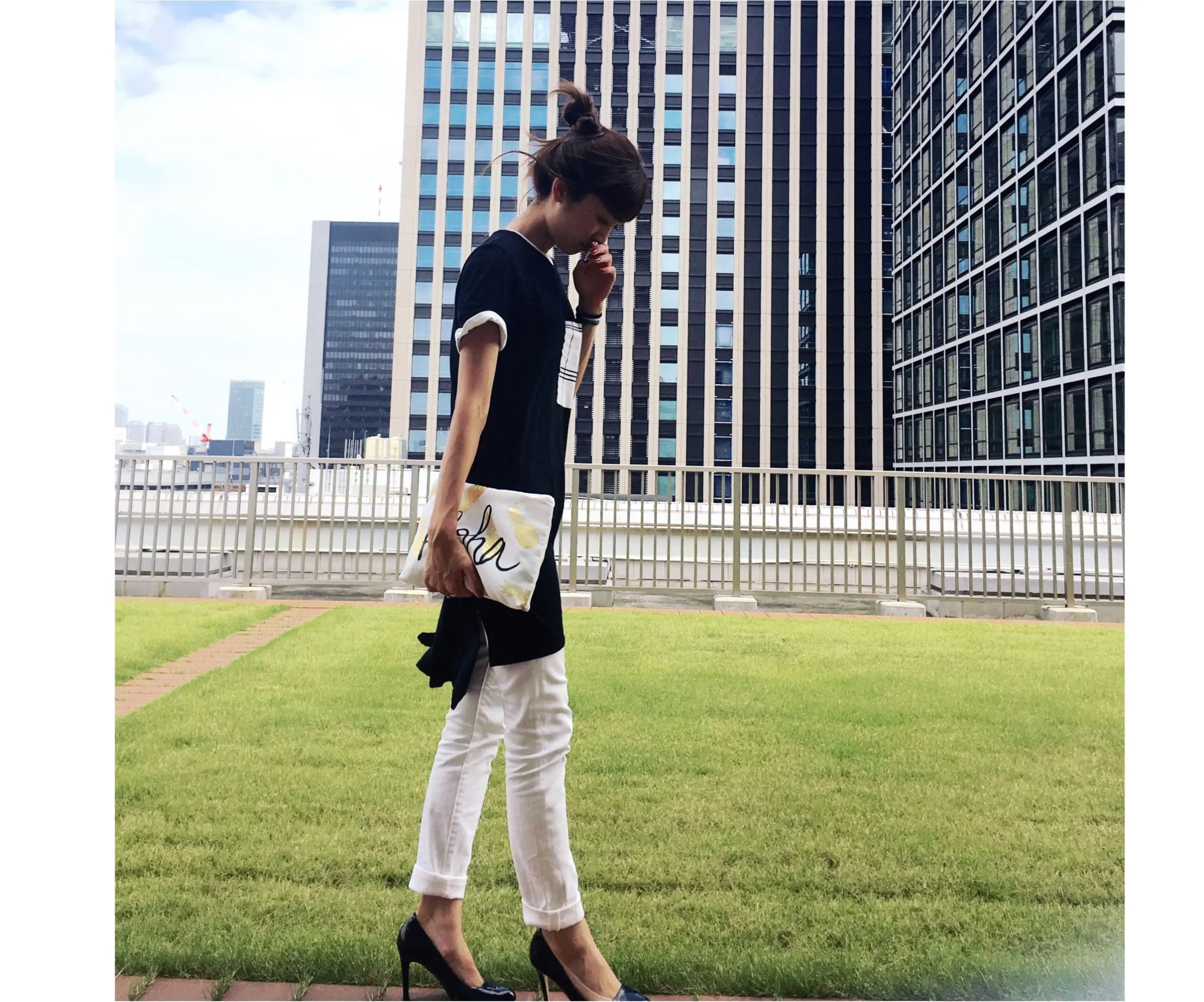 ▶▶持ってる服を飽きずに楽しむには【季節の小物】がオススメ☺【夏】を取り入れたコーディネート技!!_3