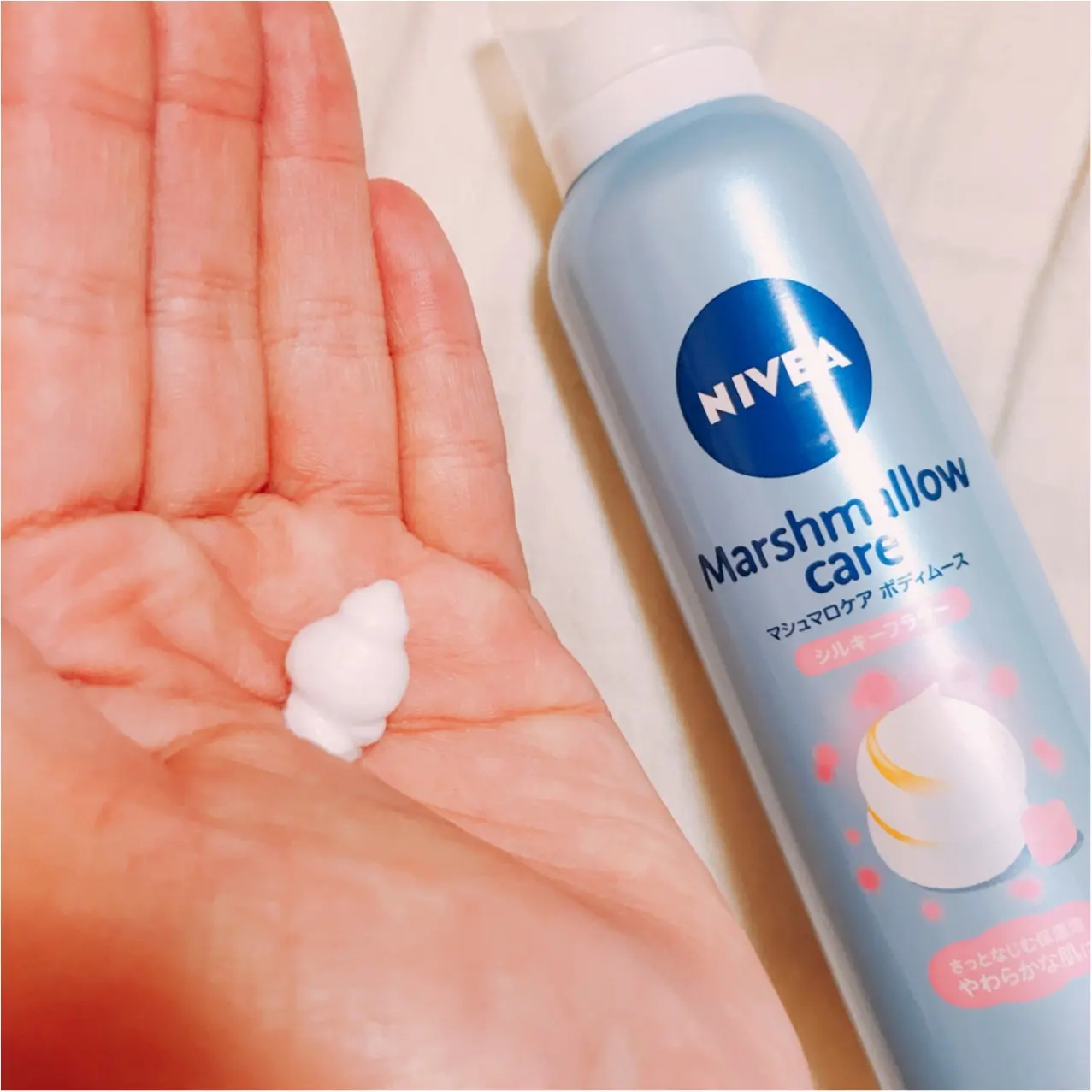 ふわふわ泡がくせになる!【ニベア】のボディケアムースで触れたくなるマシュマロ肌に…♡_2