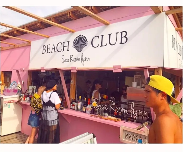 かわいい!可愛すぎる海の家♡⚓︎Sea Room lynn Beach Club × Namiaru?(シールームリン)in逗子海岸!_2