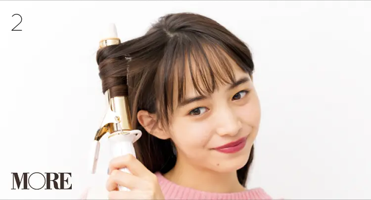 マンネリ打破 今っぽロングヘアアレンジが 手持ちのヘアアイロンでさっと完成する３テクニック ビューティ コスメ メイク ヘア ダイエット Daily More