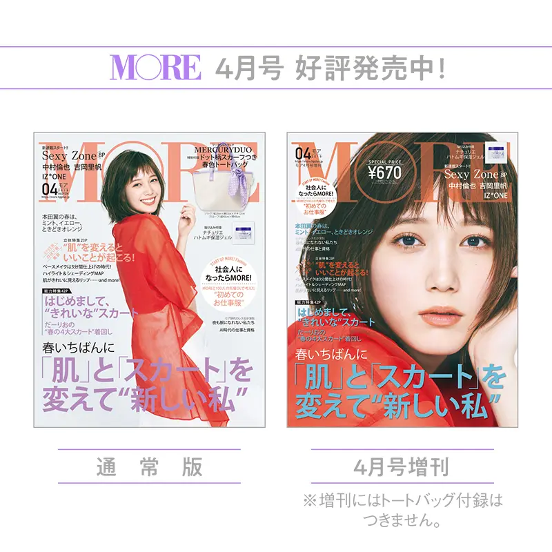 ひとりひとり差し入れのお礼を伝えにくる姿もキュート♡ IZ*ONE(アイズワン)がMOREに初登場!_4