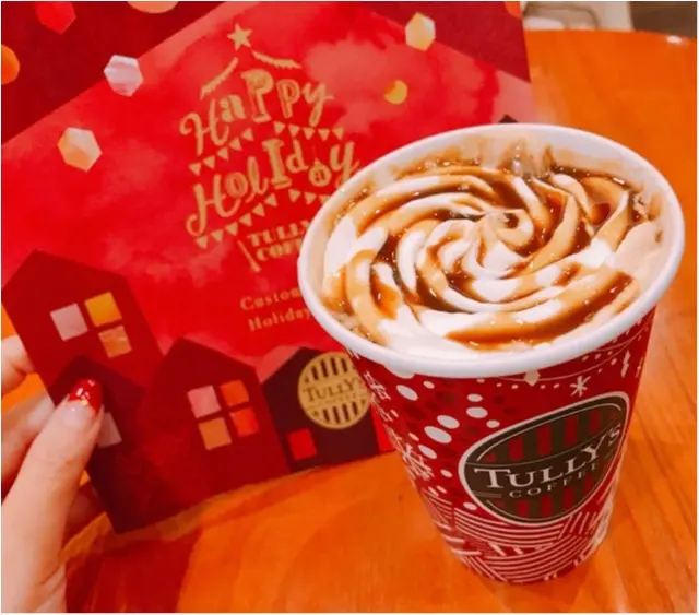 【TULLY'S】ホリデーシーズンドリンク第1弾★タリーズの冬ドリンクはコレに決まり!!_6