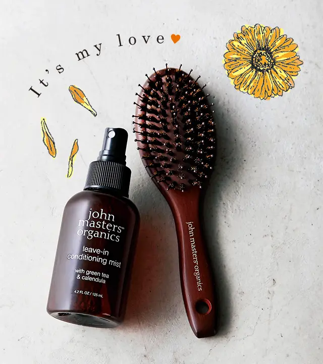 いつでもサラツヤでいられるのは毎日のミスト習慣! だーりおヘアの秘密は『ジョンマスターオーガニック』_2