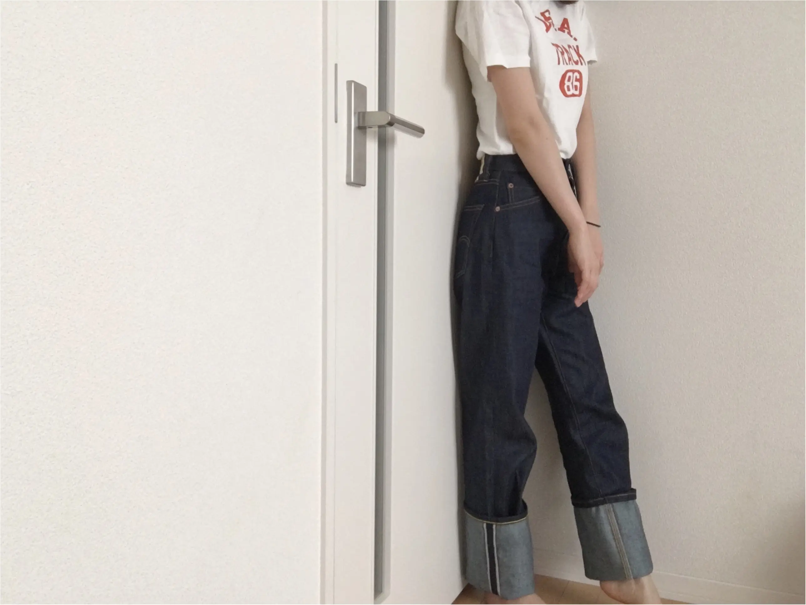 ★《Levis701》ハイウエストデニムをget☆履き心地と可愛いポイントはここだっ!!_5