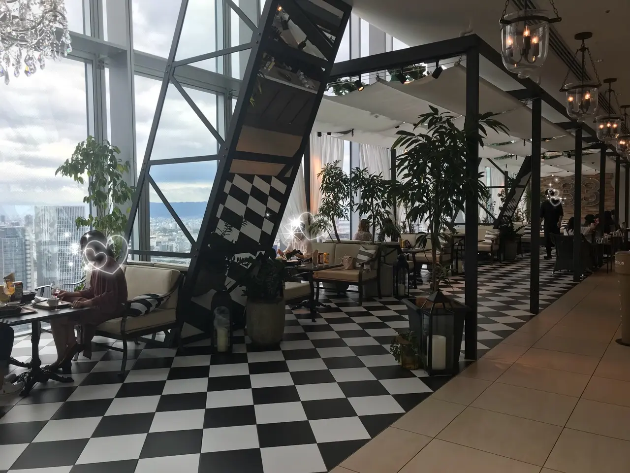 地上33階からの眺めが楽しめるランチ❤︎_2