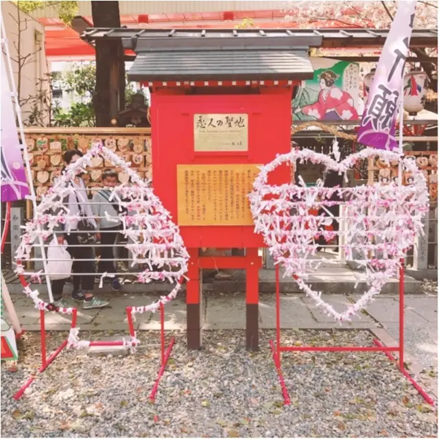 【大阪パワースポット巡り】桜のキレイな露天神社で春に向けて良縁祈願を♡_3