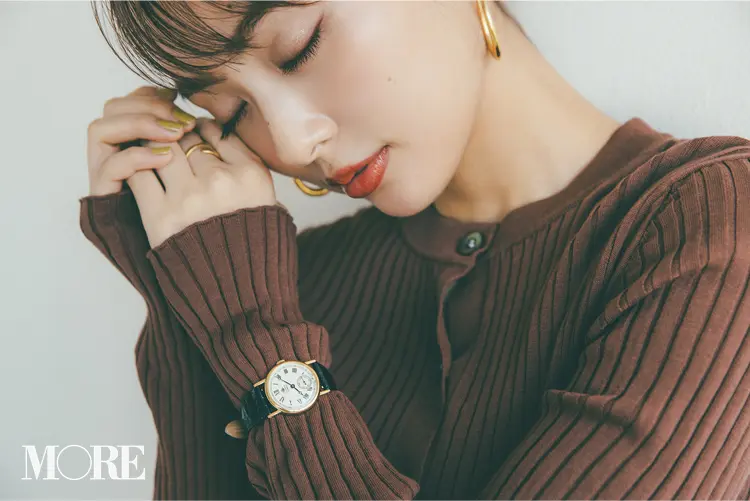 手もとに時計。たったそれだけで「上品で素敵」なコーデができます♡記事Photo Gallery_1_1