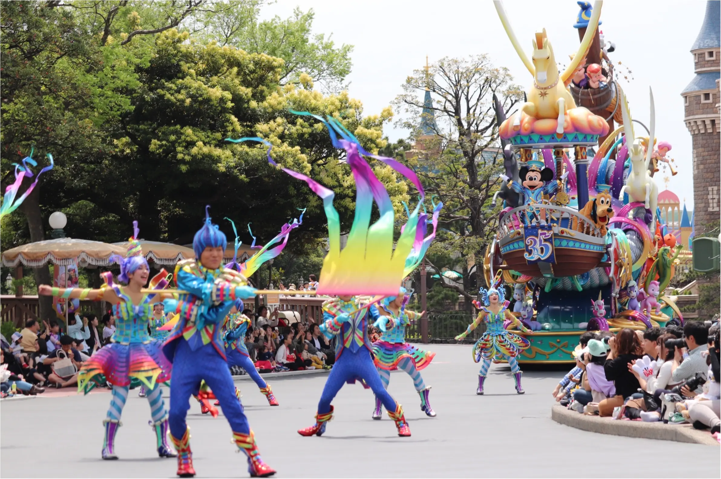 東京ディズニーランド35周年 Newパレード ドリーミング アップ がとにかく凄い Moreインフルエンサーズブログ Daily More