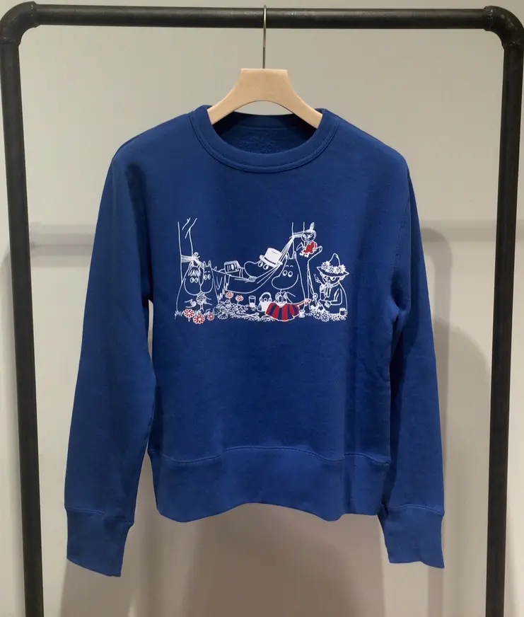 アダム エ ロペ ル マガザンが別注MOOMINスウェットを発売☆_1