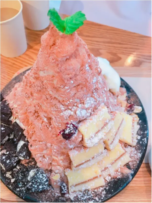 かき氷の領域を超えたスイーツかき氷ホミビンとは?♡byじゅなrainbow_4