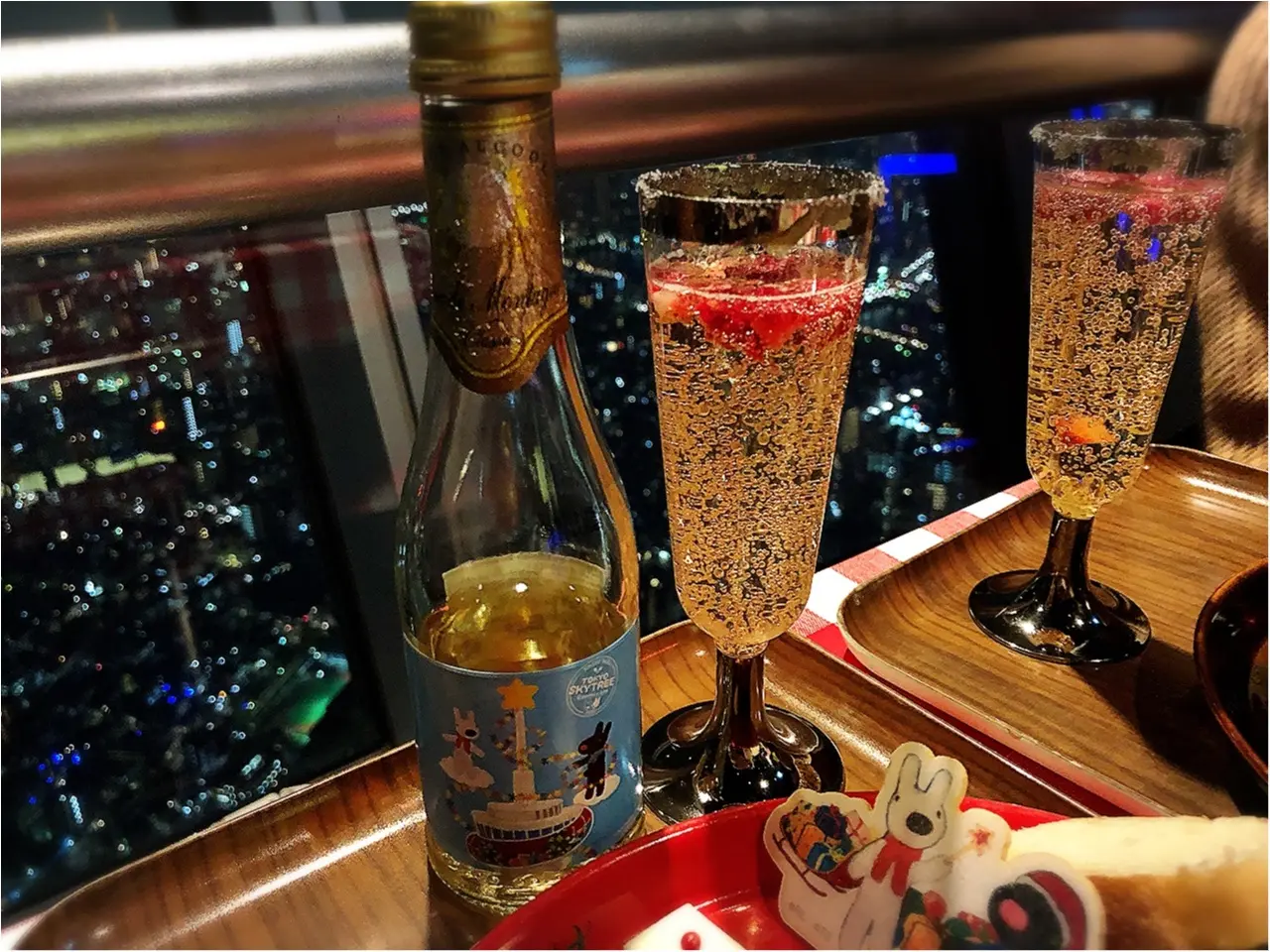 東京スカイツリー展望デッキで夜景とともに『リサとガスパール』のコラボクリスマス!!_3