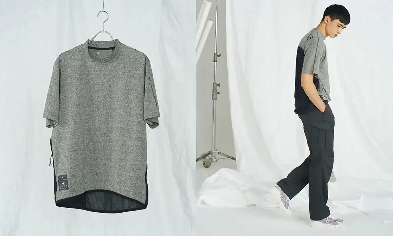『ミズノ』Triporous FIBER: Multi Purpose T-Shirtの画像