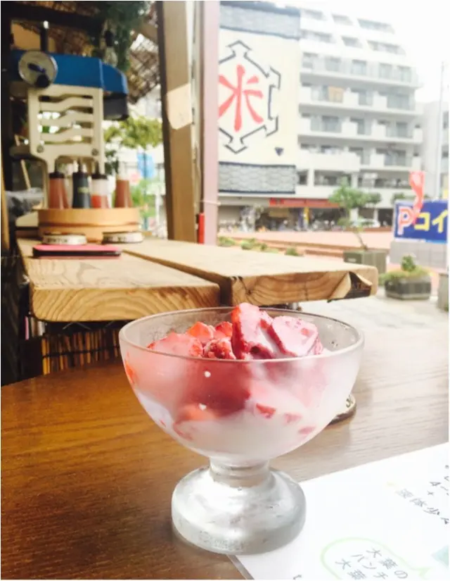 【スイーツ】いちごをまるごと削っちゃった!綱島に行ったら食べたいFood特選_9
