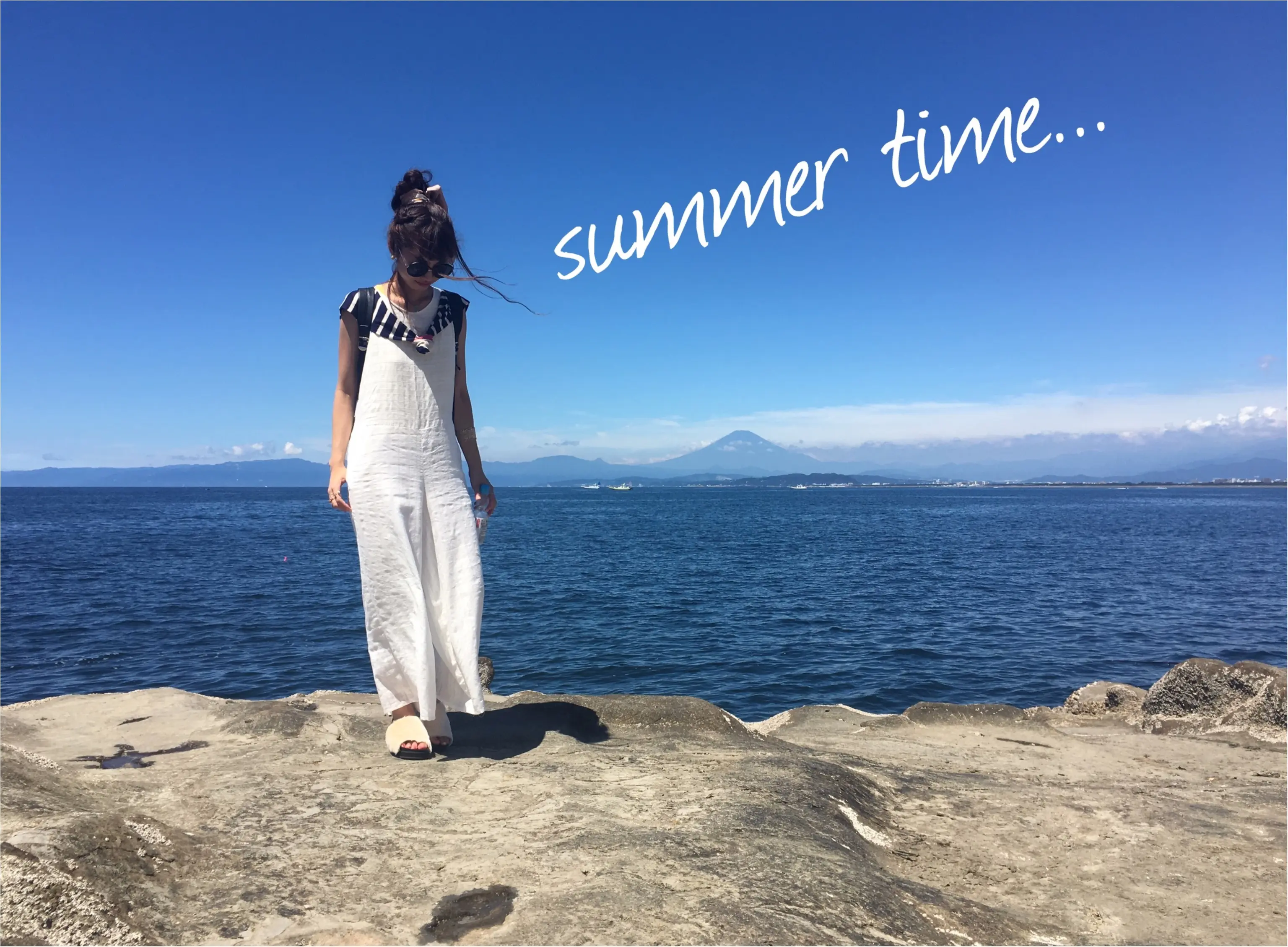 ▶▶夏なのに!?夏だから!?あえてファーサンダル!!巷で大人気の《GUのフェイクファーサンダル》で暑そうに見せないSUMMERコーデ★【はるな】_2