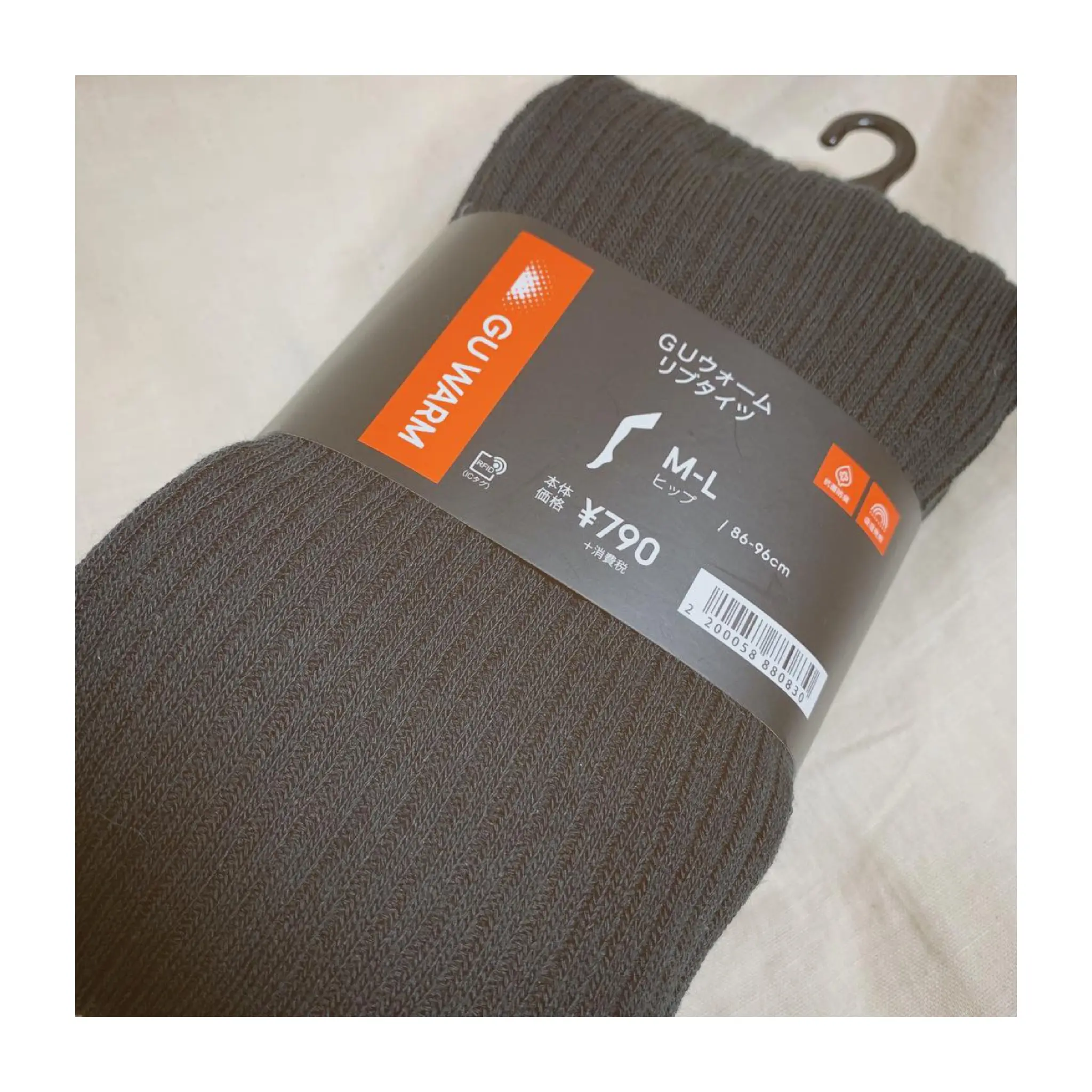 《12/25まで期間限定❤️¥590+税‼︎》【GU】ウォームのタイツがあったかくて優秀☻_3