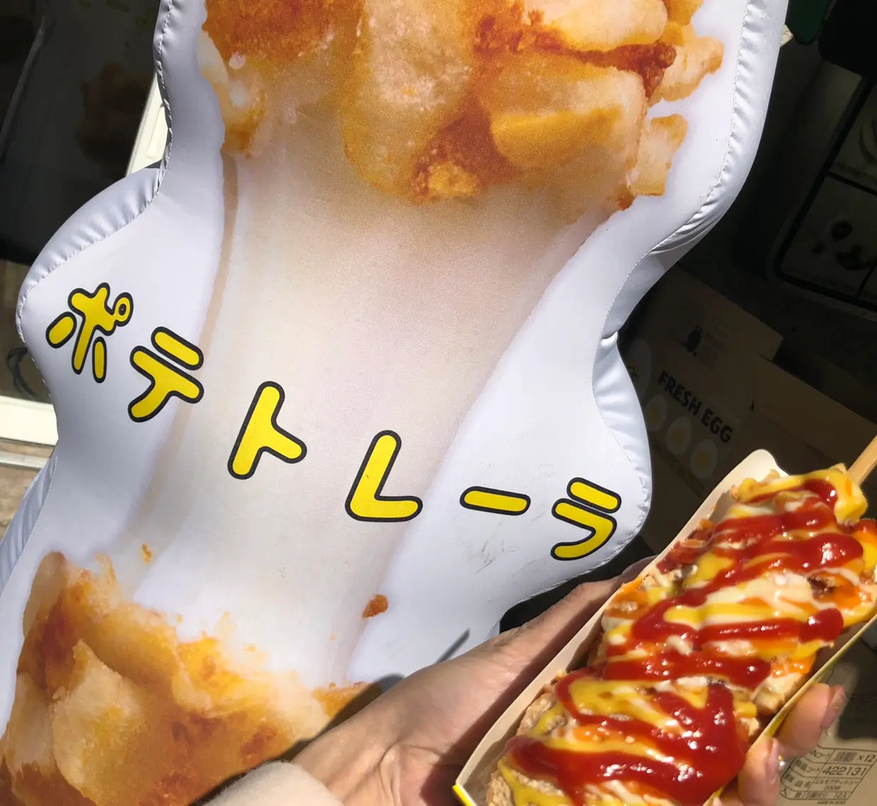 大阪にもあります♡今話題のインスタ映えFood!超のび〜るチーズにビックリ★_3