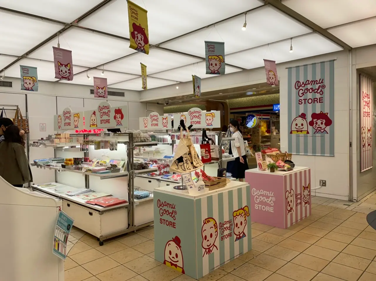オサムグッズのPOPーUPショップ