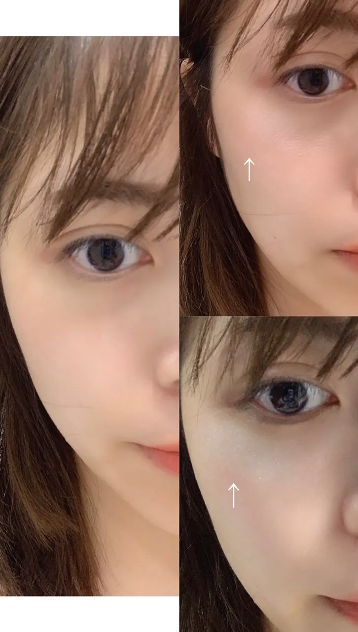 【1.23発売セザンヌ神コスメ】塗るレフ板の新色をGET!既存色と比較してみた♡_3