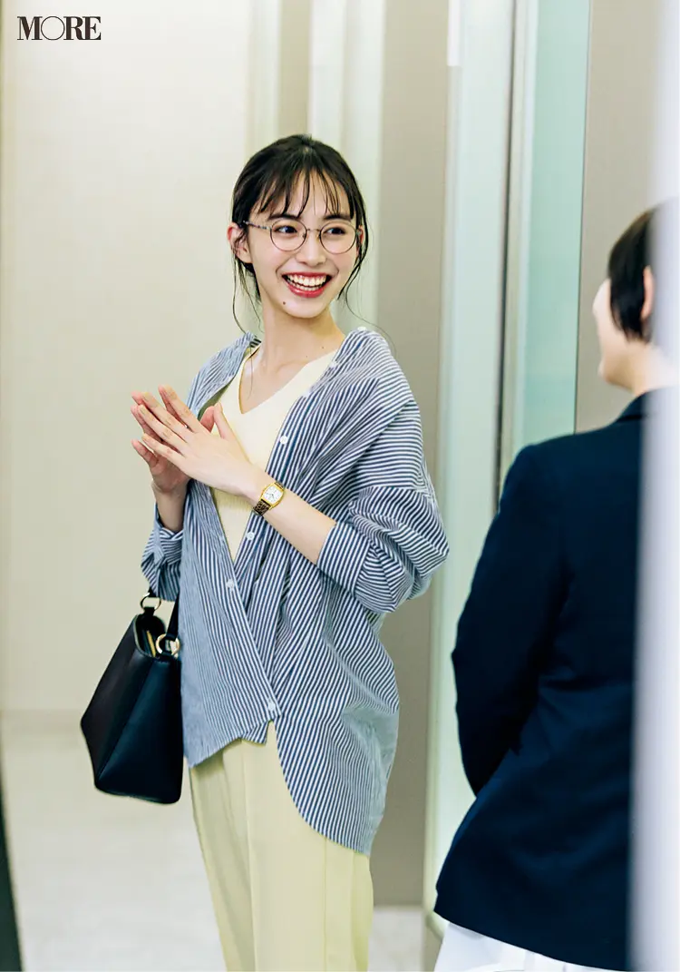 明るいイエローも成功にひと役? 井桁弘恵主演『毎日コスパで愛されシンプル』着回し連載17日目_1