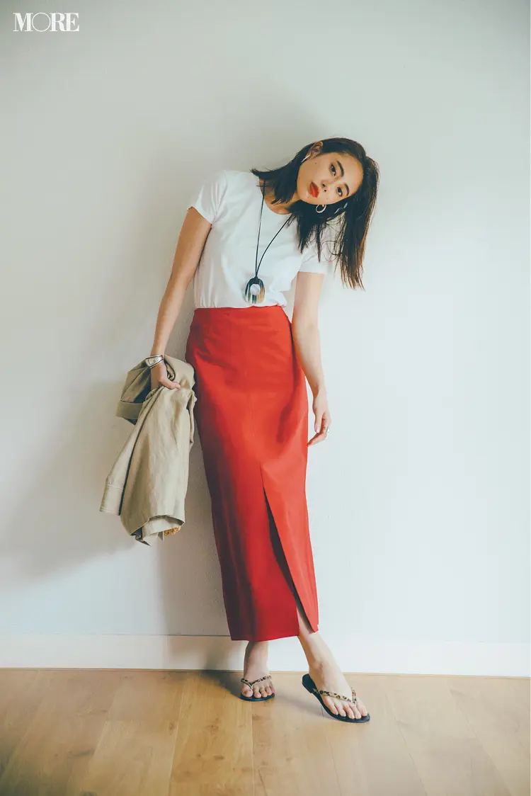 白Tコーデがよみがえる!「女っぽいカジュアル」が即叶う6つの着こなし PhotoGallery_1_5