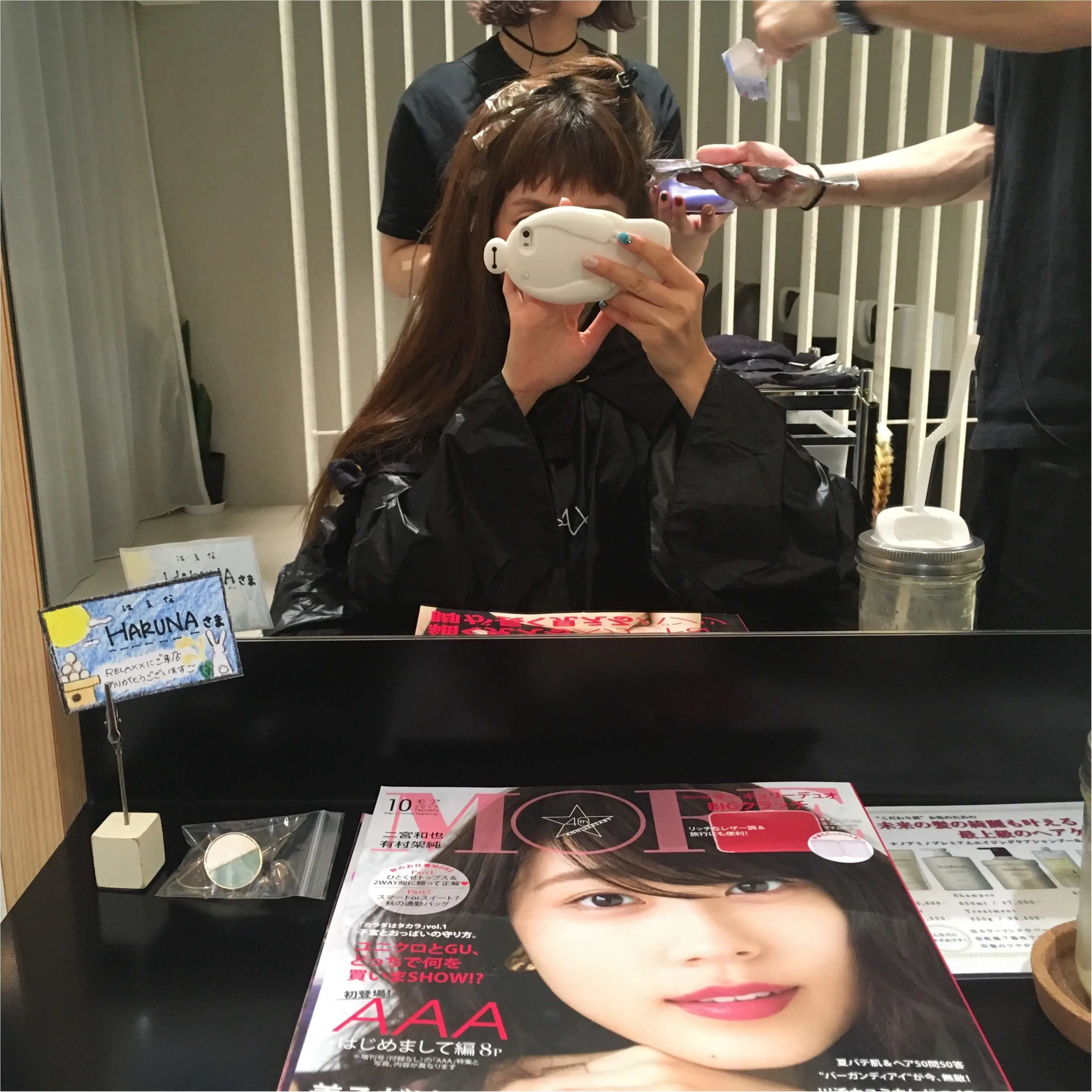 ついに念願の●●●カラーにしちゃいました‼︎なりたいが叶うヘアサロンへ♪_3