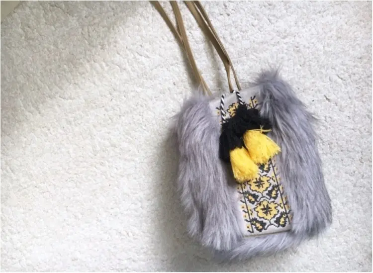 《ふわふわファーに一目惚れ❤️》可愛すぎる【エスキモーBAG】はあのお店でお得にget!!_2