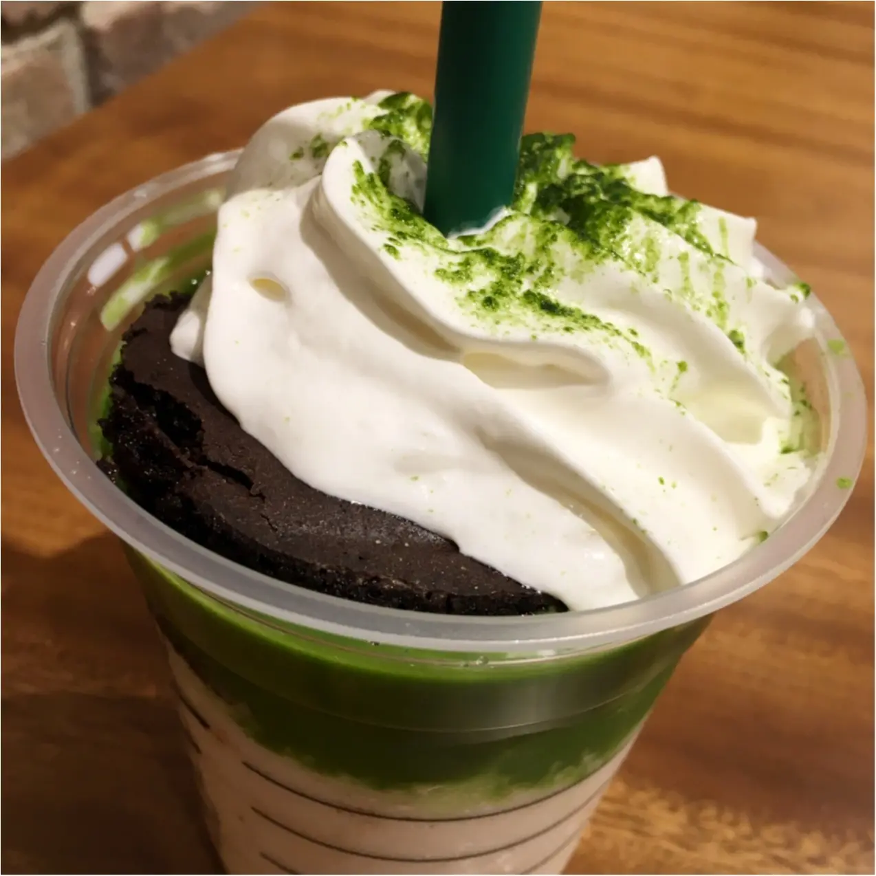 【スタバの新作】まるで抹茶スイーツ♡《 チョコレートケーキトップフラペチーノ 》おすすめカスタマイズも♪_3