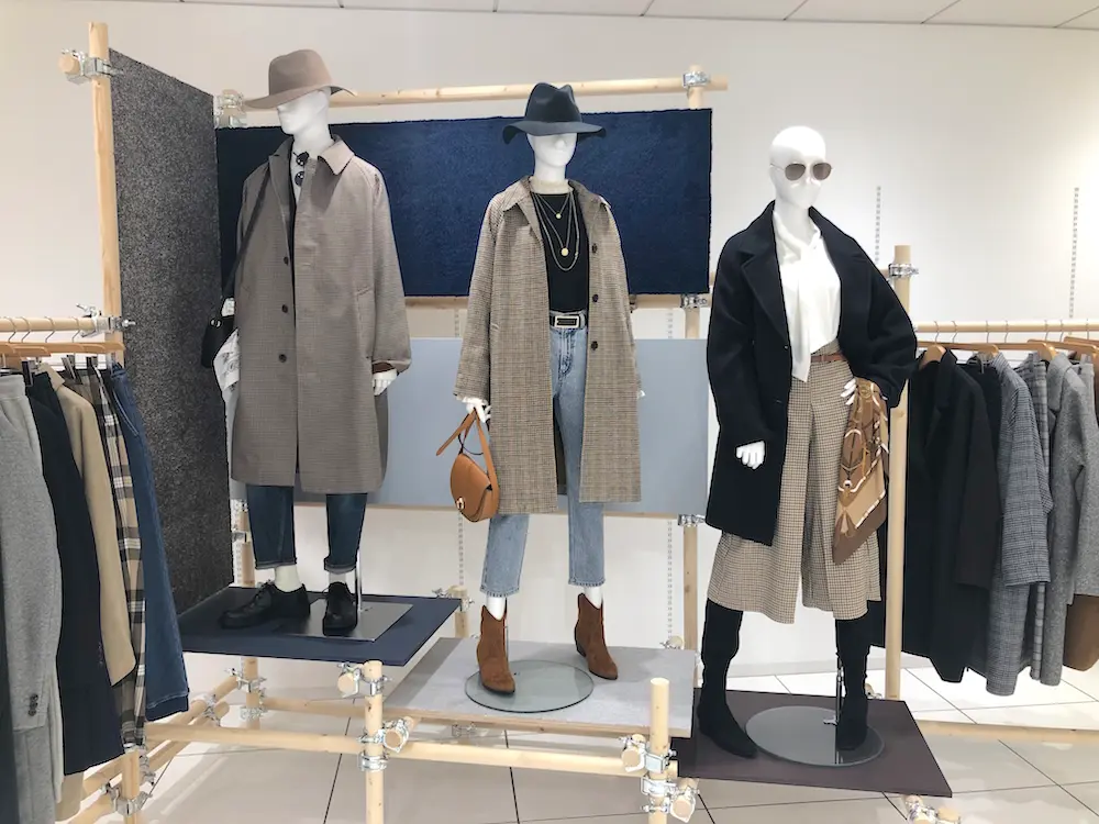 『GU』2019秋冬展示会でアウター祭☆ シャツジャケット、チェック柄、もこもこも全部着てみました!_8