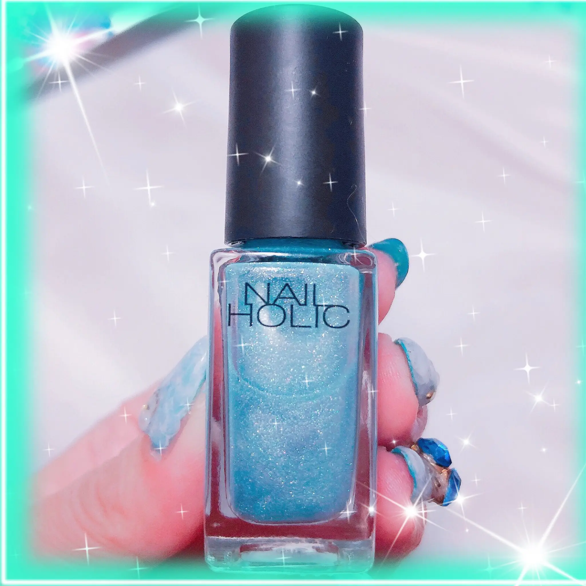 夏ネイル マニキュア お砂糖みたいな質感のマニキュア Nail Holic Frozen Sugar Nailで足もと涼しげに Moreインフルエンサーズブログ Daily More