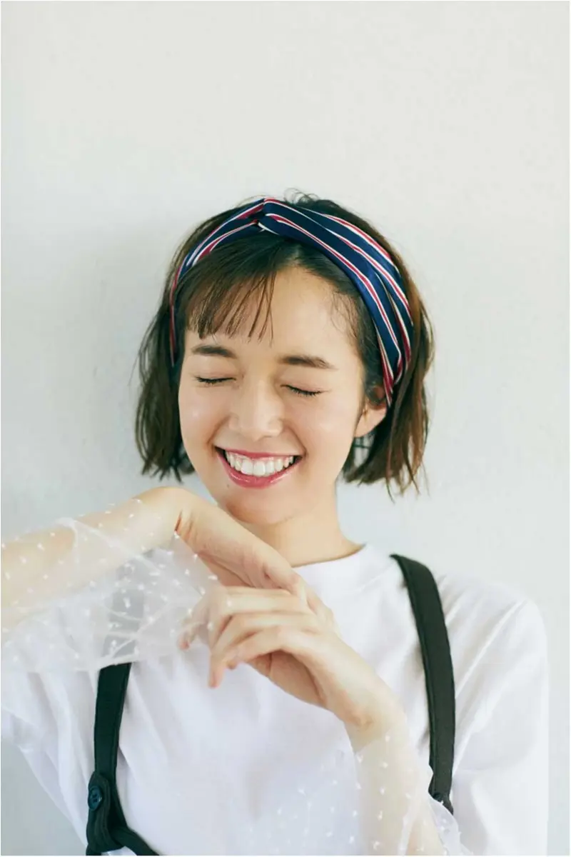 ボブがもっとかわいくなる! 佐藤栞里の“前髪だけ”でできる簡単ヘアアレンジ3選♡_5