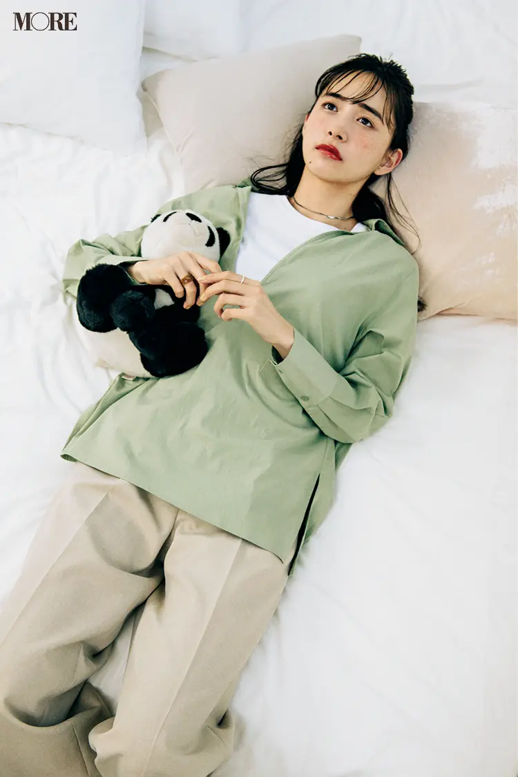 コスパコスメでおうちでも可愛く&上品に 井桁弘恵主演『毎日コスパで愛されシンプル』着回し連載29日目_1