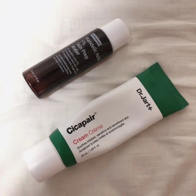 クリームと化粧水