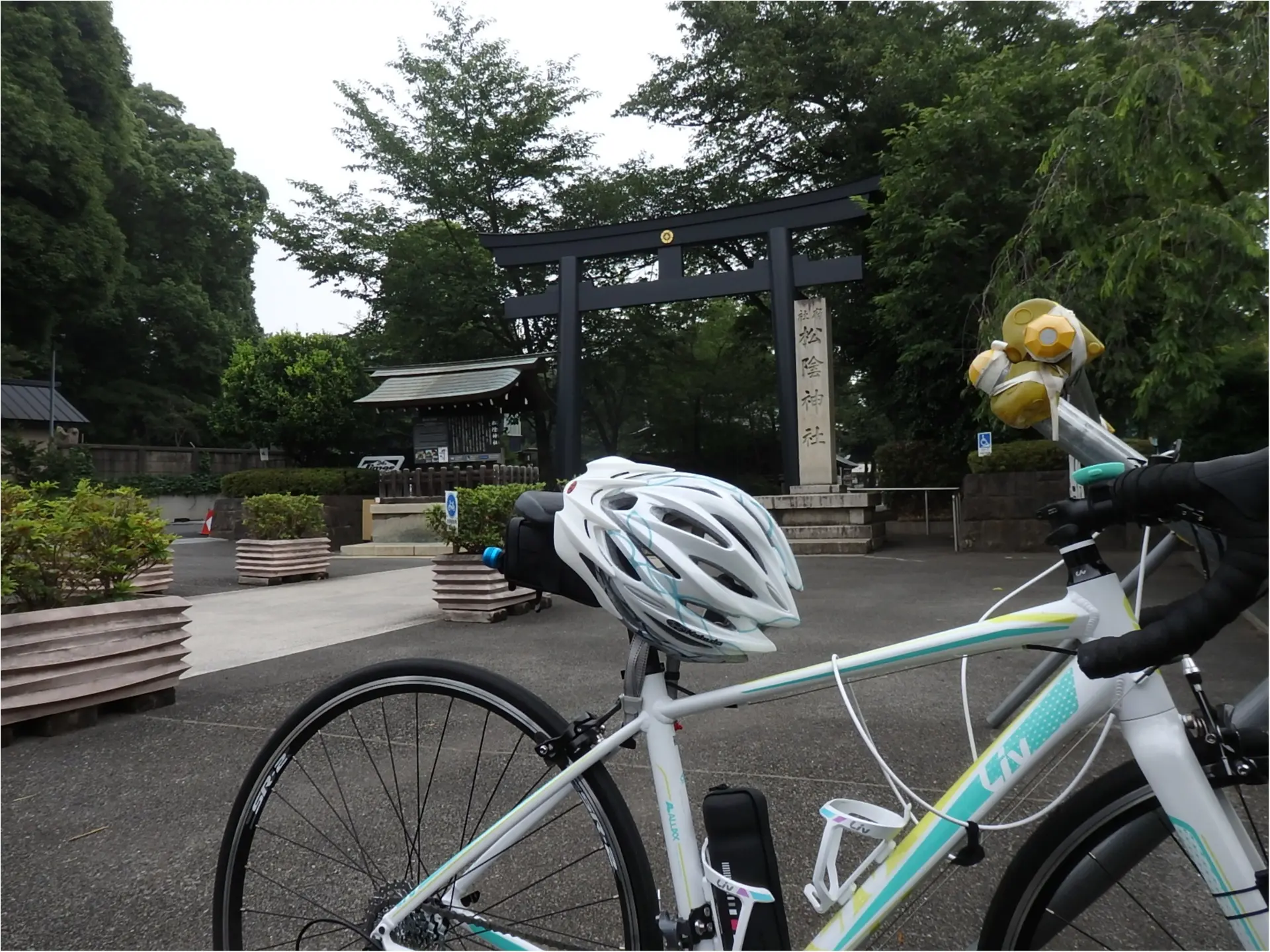 自転車で朝活 １時間早く起きて 行きたかったパワースポットへ ツール ド 東北 モアチャレ あかね モアチャレブログモアチャレ なりたい私チャレンジプロジェクト Daily More