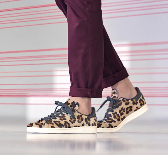 大人気の「Stan Smith」にアニマルプリントが登場!春の足元を華やかに☆_1