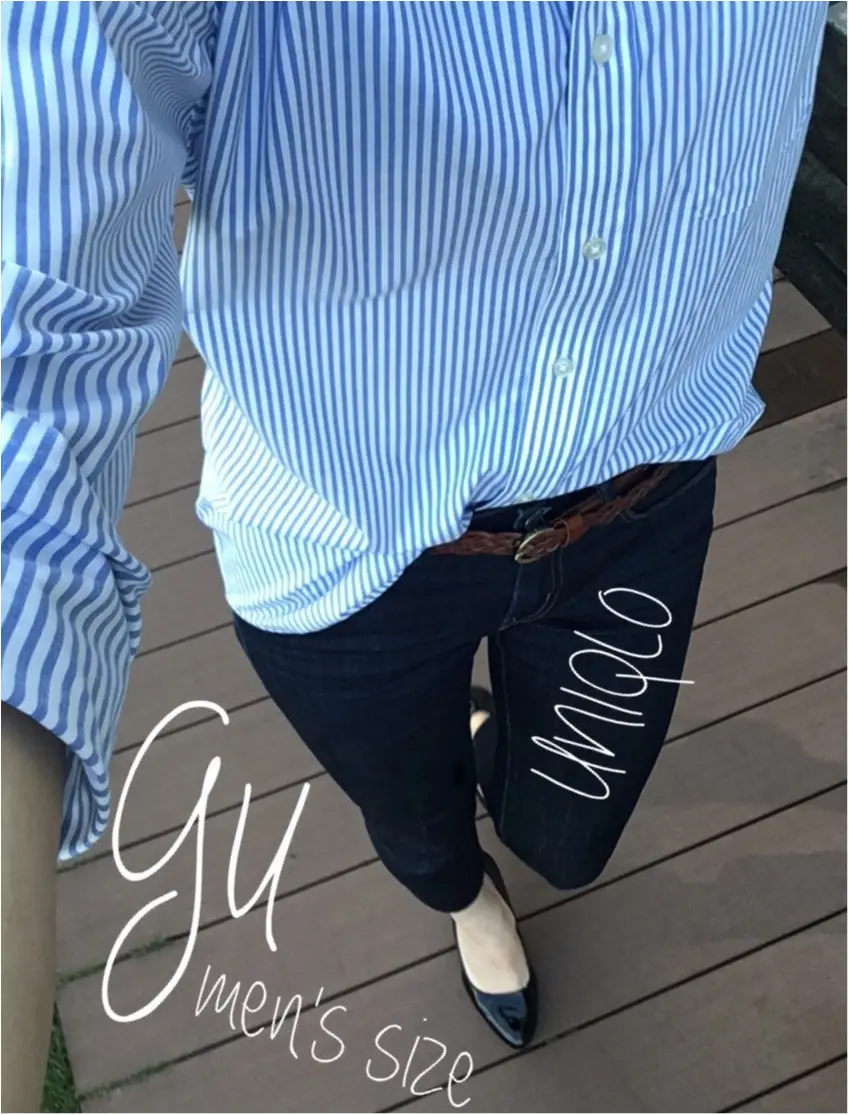 ▶▶お花と緑に囲まれた表参道<オーガニックカフェ>と<gu men'sシャツ>コーデ【はるな】_6