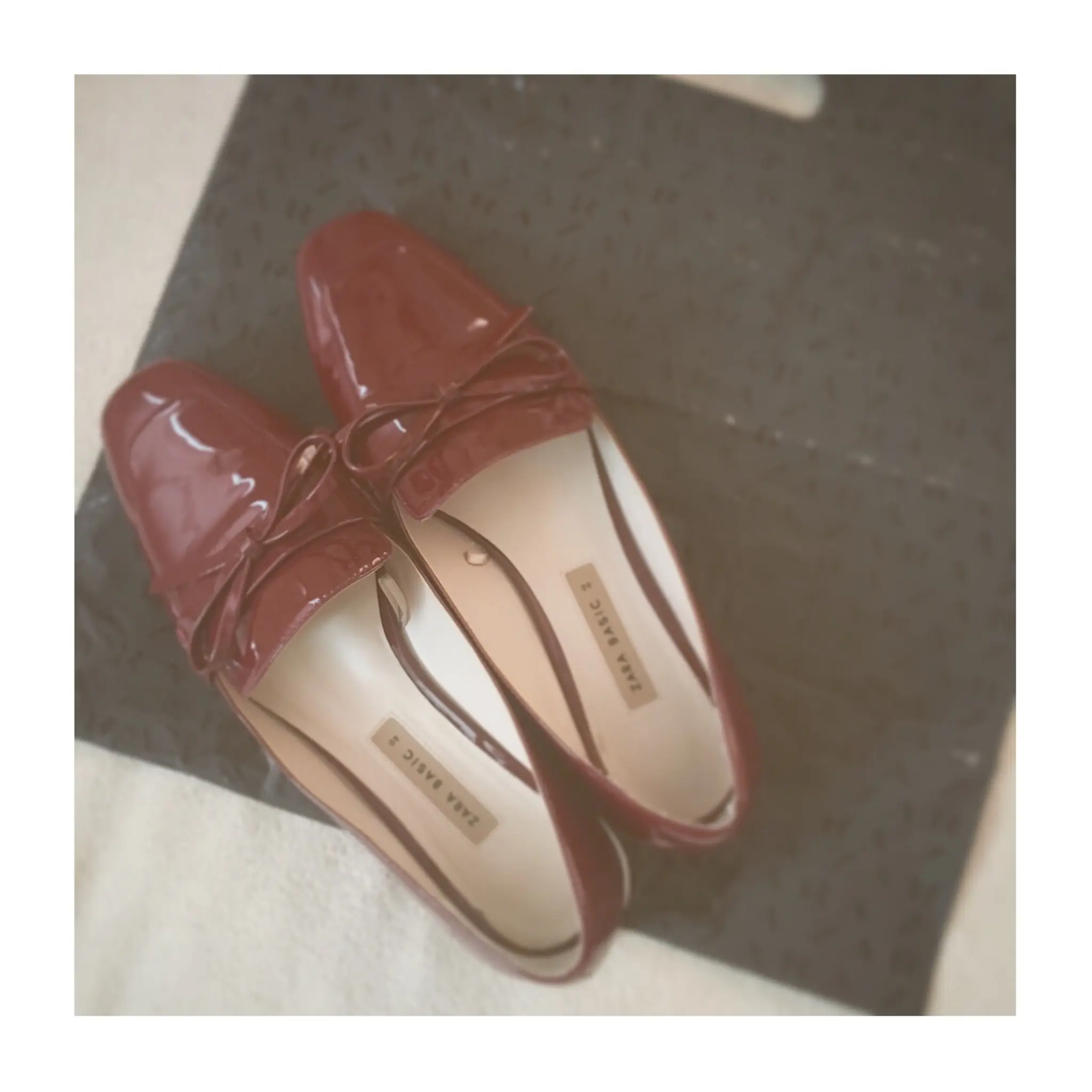《秋ファッションはまず足元から!》【ZARA】でボルドーのパンプス¥2,990をget❤️_1